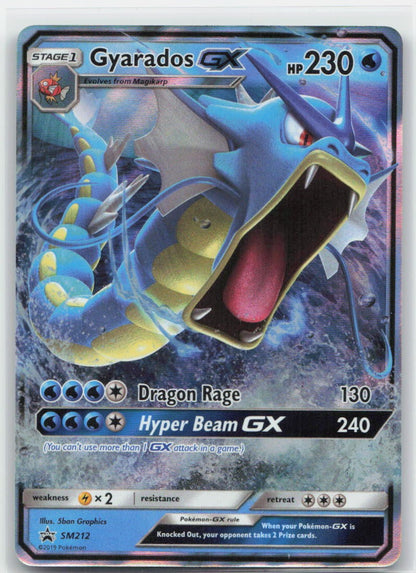 Gyarados GX Holo Promo SM212 SM Promos NM
