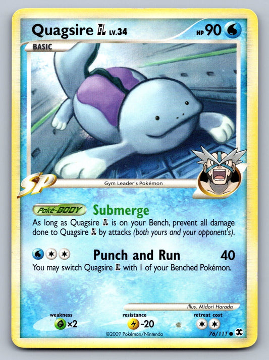 Quagsire GL Common 76/111 Rising Rivals NM