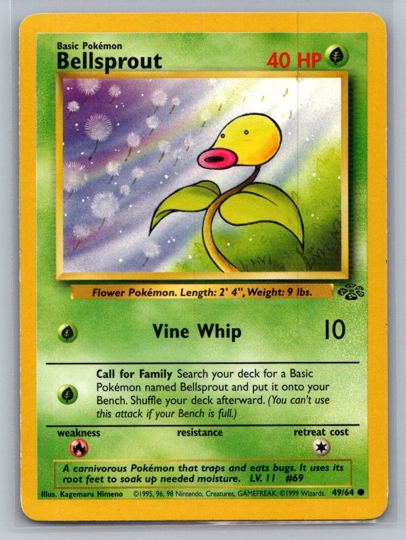 Bellsprout Unlimited Common 49/64 Jungle LP