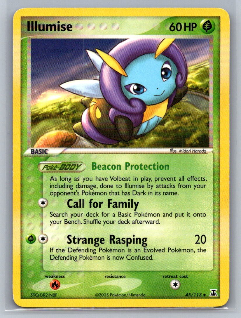Illumise Uncommon 45/113 Delta Species LP