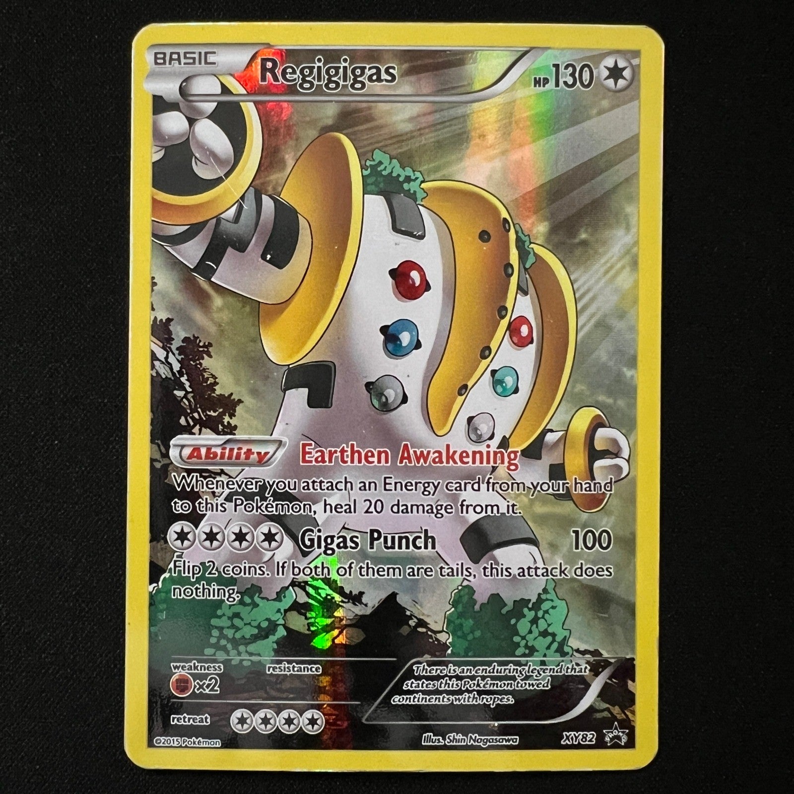 Regigigas (Full Art Promo) Holo Promo XY82 XY Promos MP