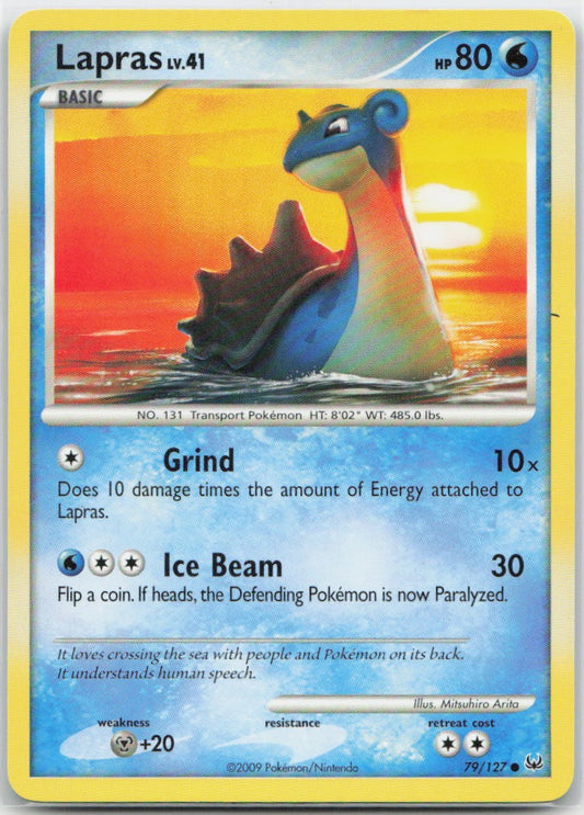 Lapras Common 79/127 Platinum LP