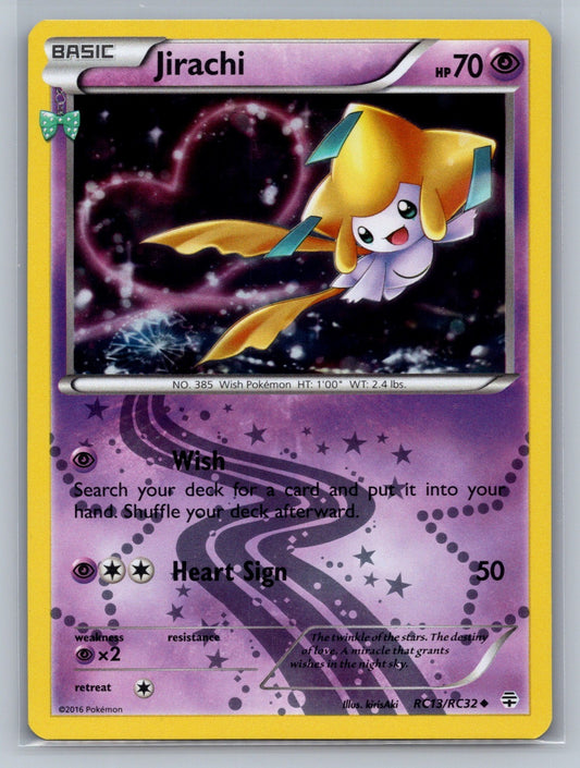 Jirachi Holo Uncommon RC13/RC32 Generations: Radiant Collection NM