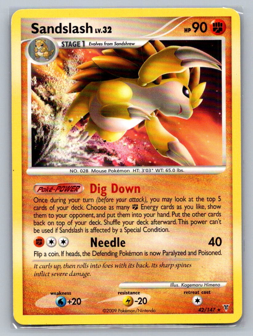 Sandslash Rare 42 Supreme Victors LP