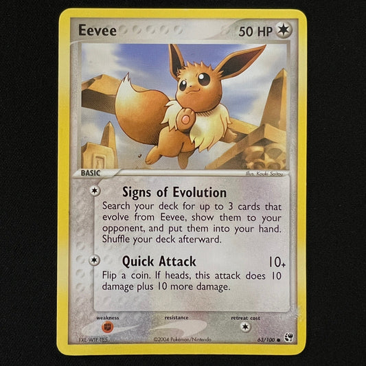 Eevee Regular Common 63 EX Battle Stadium LP