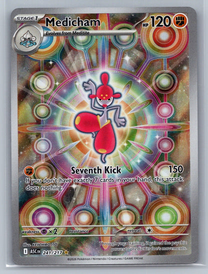 Medicham Holo Illustration Rare 241/217 ME: Ascended Heroes NM