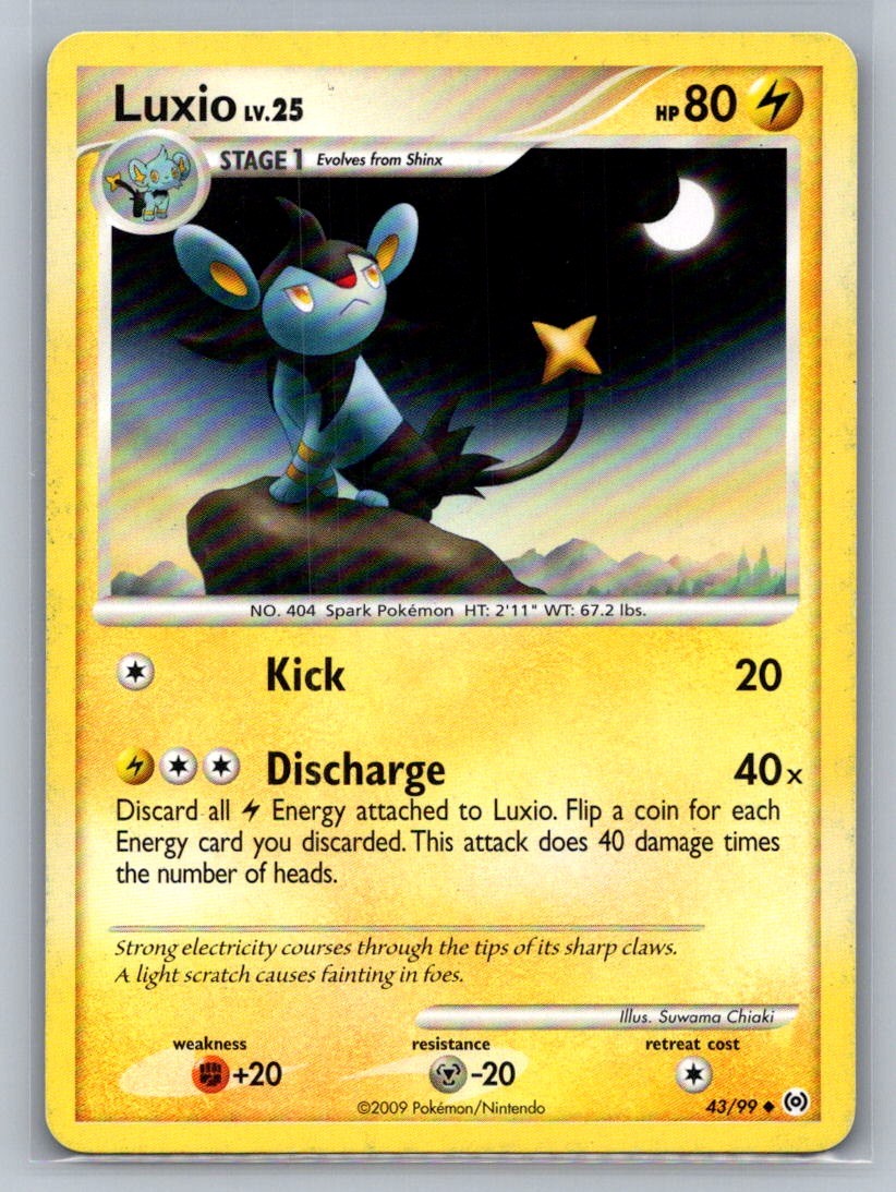 Luxio Uncommon 43/99 Arceus MP