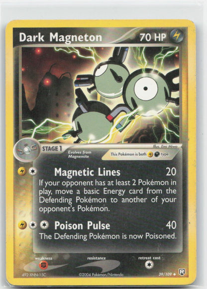 Dark Magneton Uncommon 39/109 Team Rocket Returns NM