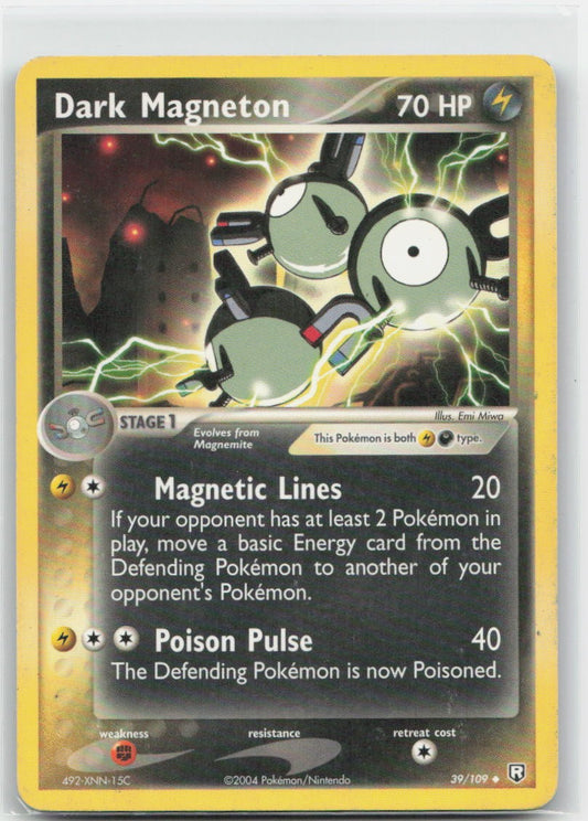 Dark Magneton Uncommon 39/109 Team Rocket Returns NM