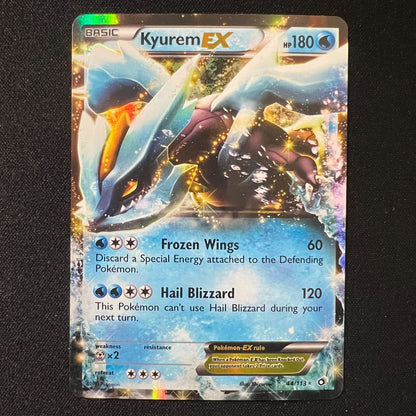 Kyurem EX 44/113 – Legendary Treasures Holo Rare Pokemon Cards TCG MP