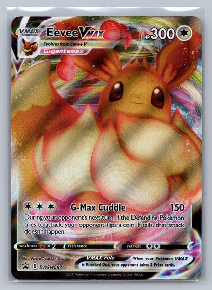 Eevee V Holo Ultra Rare 108/159 SWSH: Crown Zenith NM