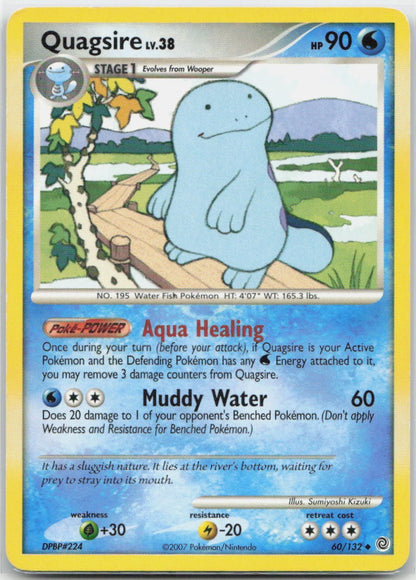 Quagsire Normal Uncommon 60/132 Secret Wonders MP