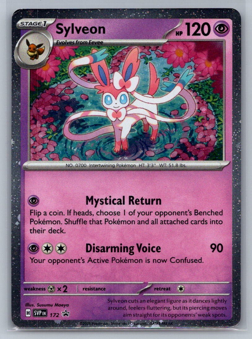 Sylveon - (Cosmos Holo) Holo Promo 172 SV: Scarlet & Violet Promo Cards NM