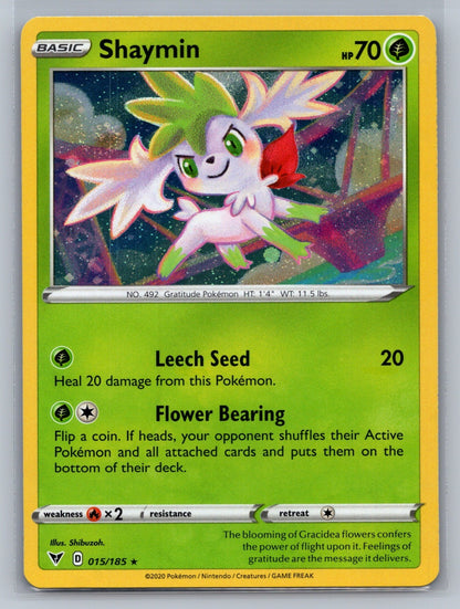 Shaymin - (Cosmos Holo) Holo Rare 015/185 Miscellaneous Cards & Products NM