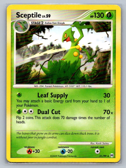 Sceptile (31) Rare 31/99 Arceus LP