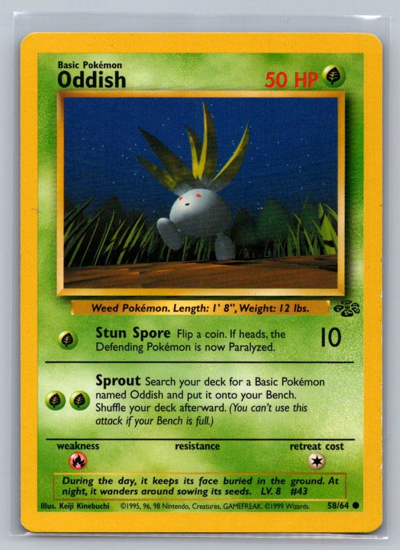 Oddish Unlimited Common 58/64 Jungle LP