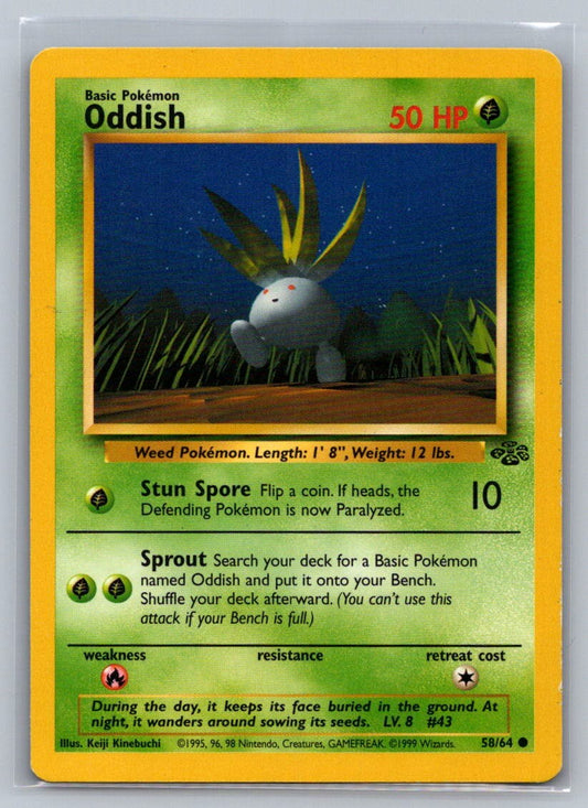 Oddish Unlimited Common 58/64 Jungle LP