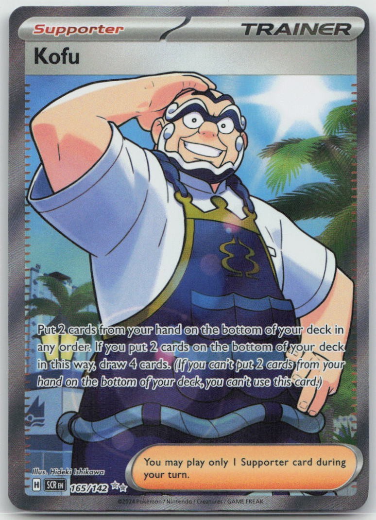 Kofu - Holo Ultra Rare 165/142 SV07: Stellar Crown NM