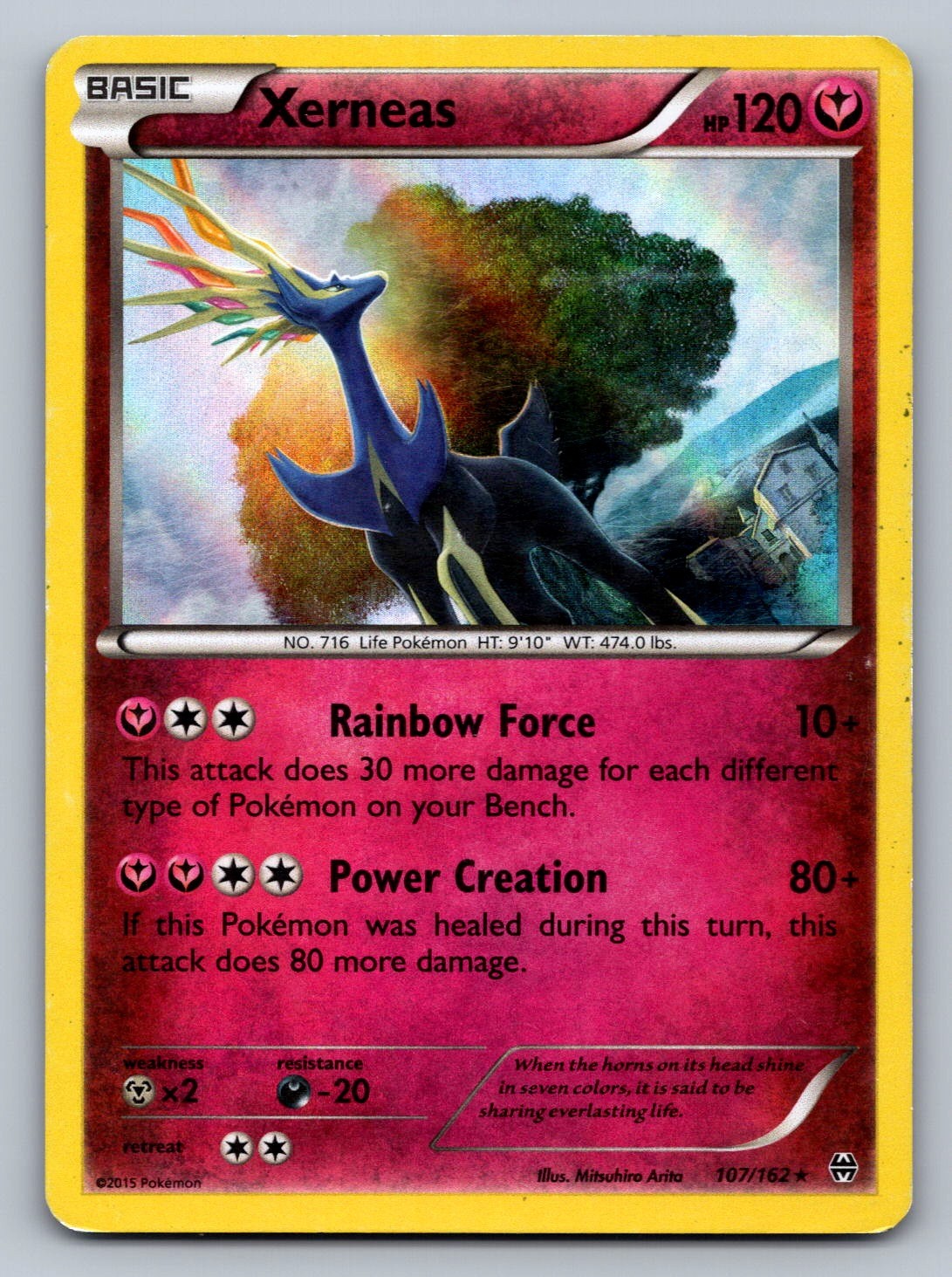 Xerneas 107/162 Fairy XY - BREAKthrough LP