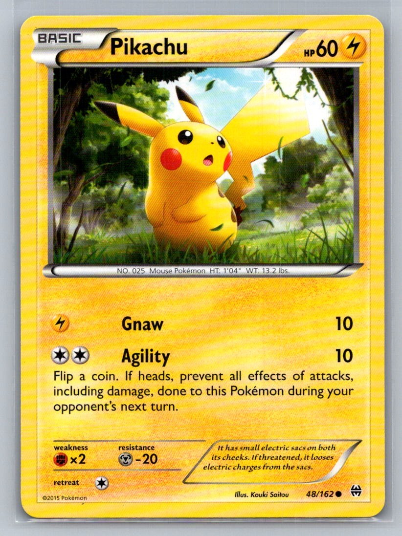 Pikachu Common 48/162 XY - BREAKthrough LP