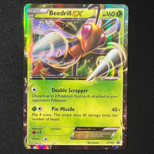 Beedrill EX XY157 – Holo Black Star Rare Promo Pokemon Cards TCG LP/NM