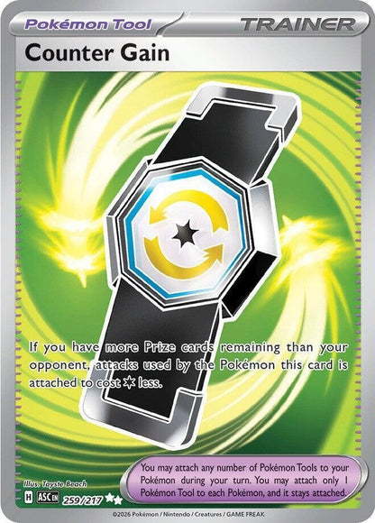 Counter Gain Holo Ultra Rare 259/217 ME: Ascended Heroes NM