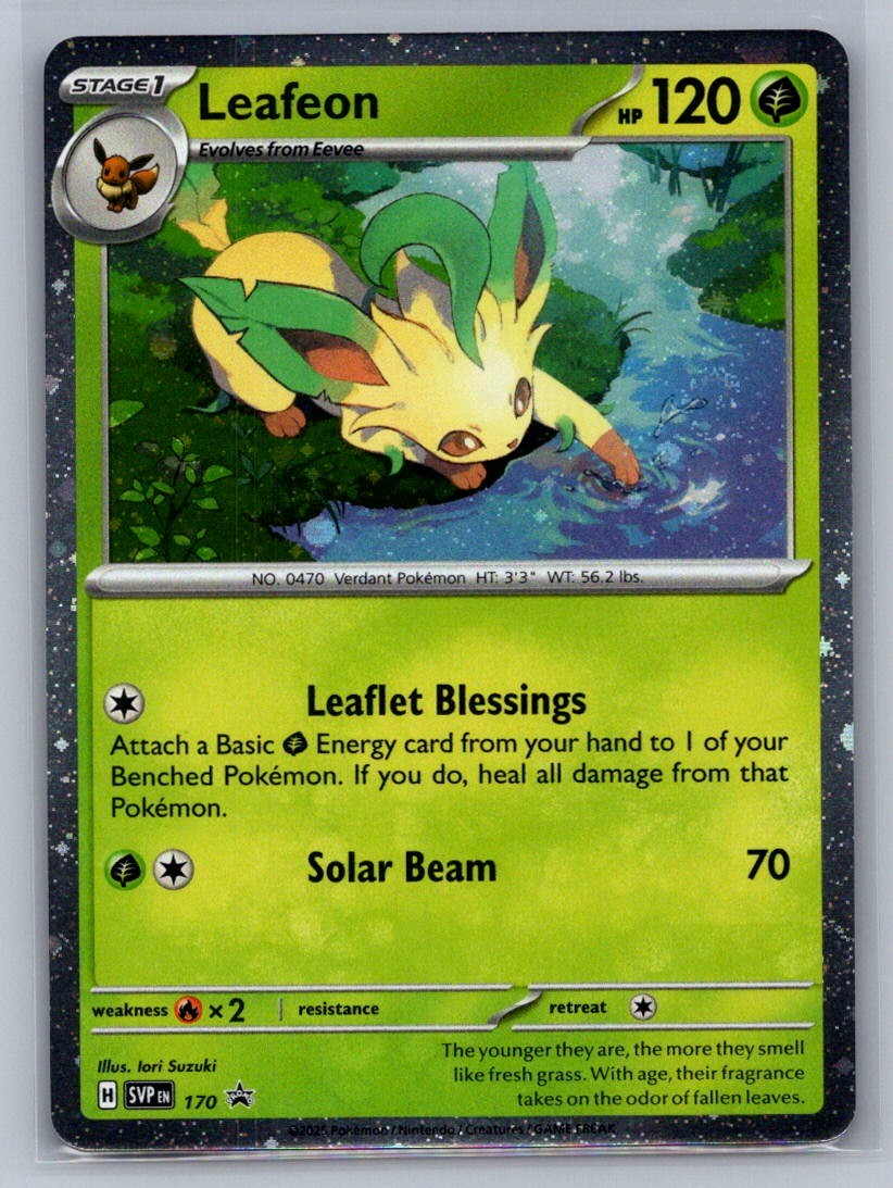 Leafeon - (Cosmos Holo) Holo Promo 170 SV: Scarlet & Violet Promo Cards NM