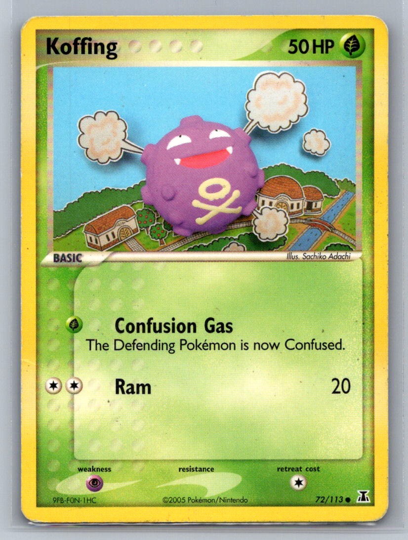Koffing Common 72/113 Delta Species MP