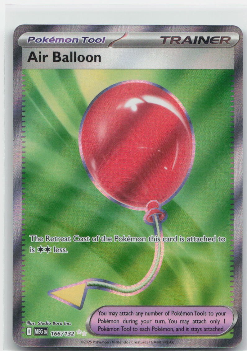 Air Balloon Holo Ultra Rare 166/132 ME01: Mega Evolution NM