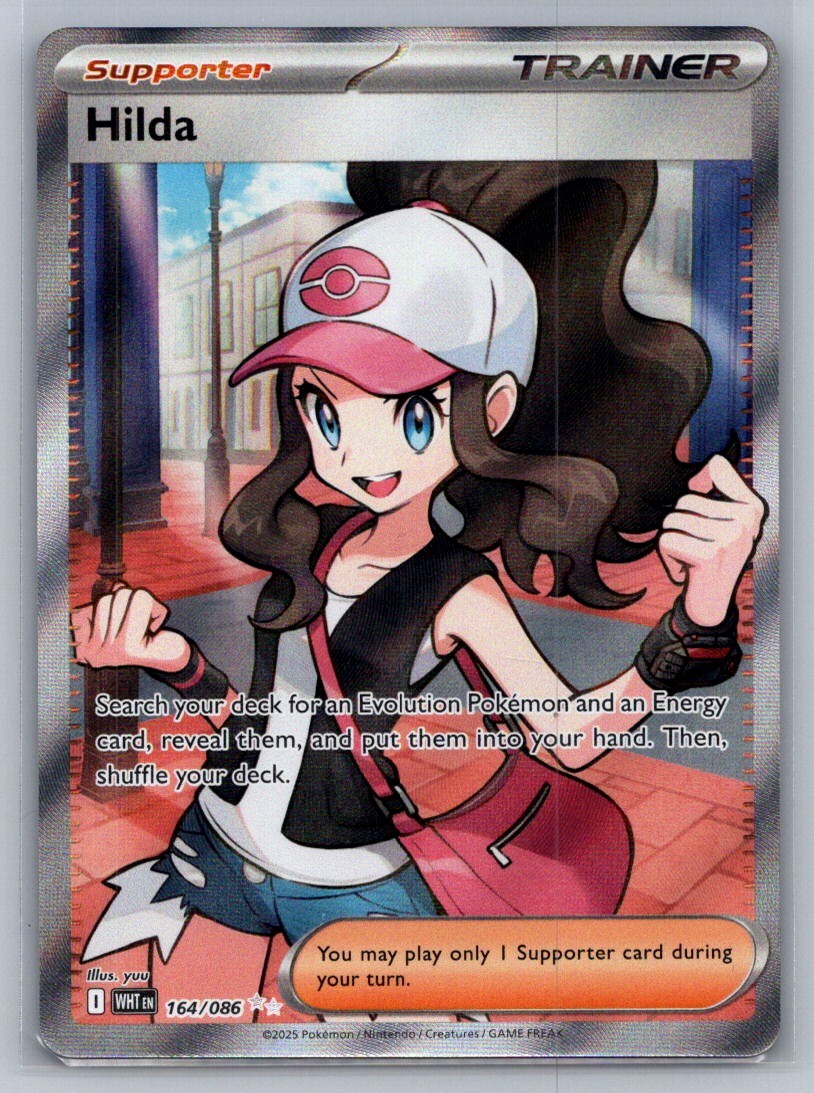 Hilda - Holo Ultra Rare 164/086 SV: White Flare NM