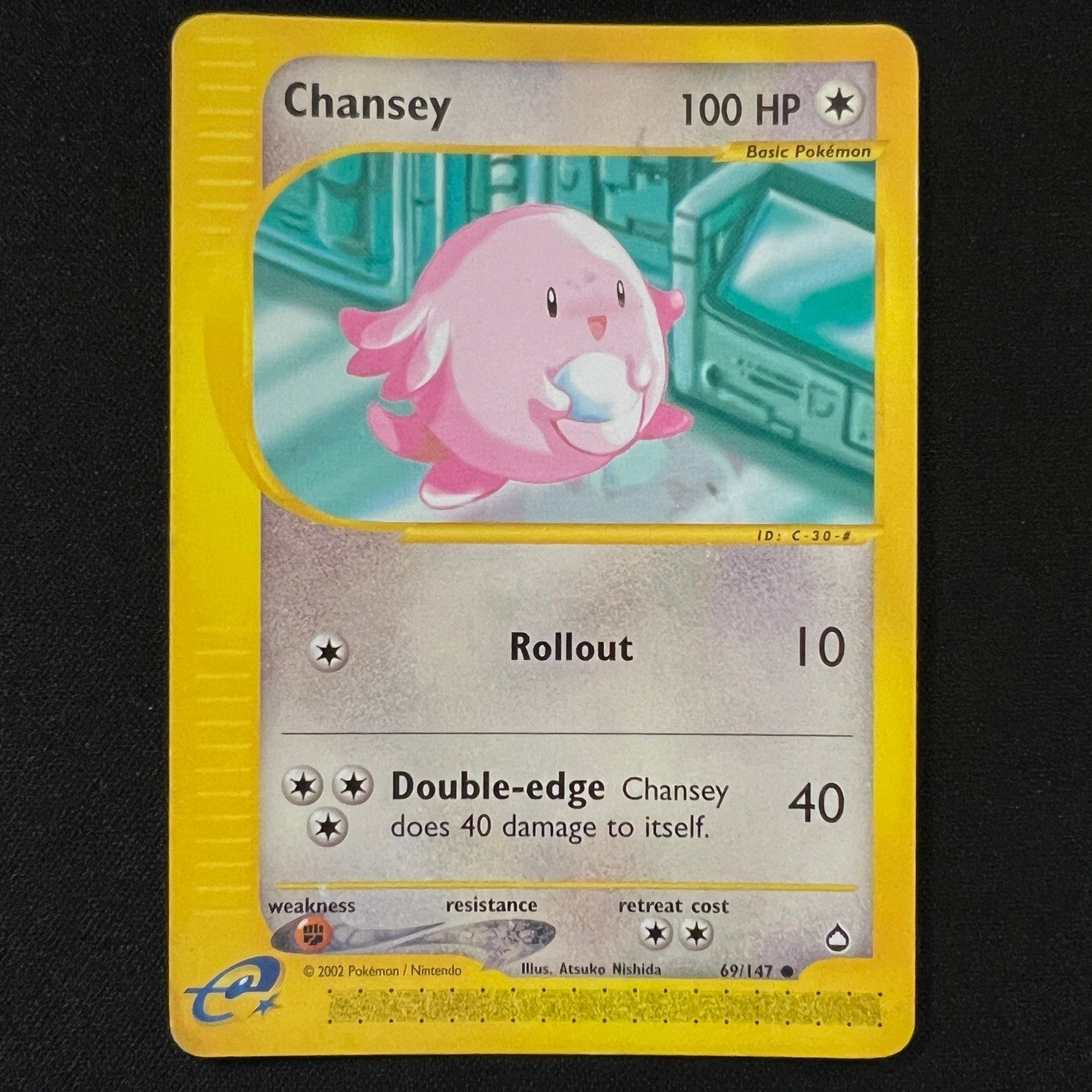 Chansey Regular Common 069/147 Aquapolis LP