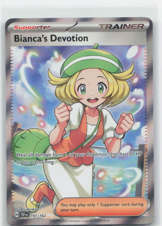 Bianca's Devotion - Holo Ultra Rare 197/162 SV05: Temporal Forces NM