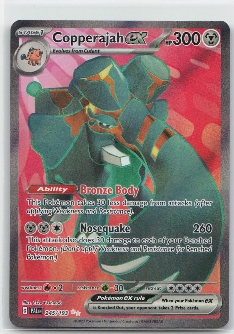 Copperajah ex - Holo Ultra Rare 245/193 SV02: Paldea Evolved NM