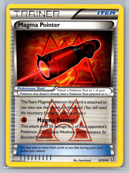 Magma Pointer Uncommon 24/34 Double Crisis LP