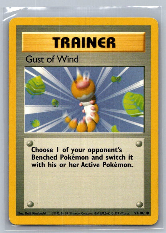 Gust of Wind Common 093/102 Base Set LP