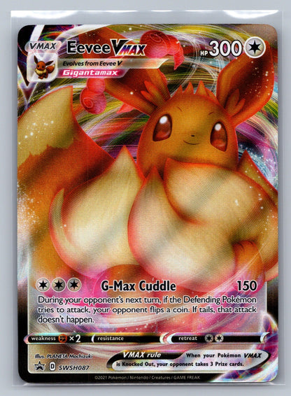 Eevee VMAX Holo Promo SWSH087 SWSH: Sword & Shield Promo Cards NM