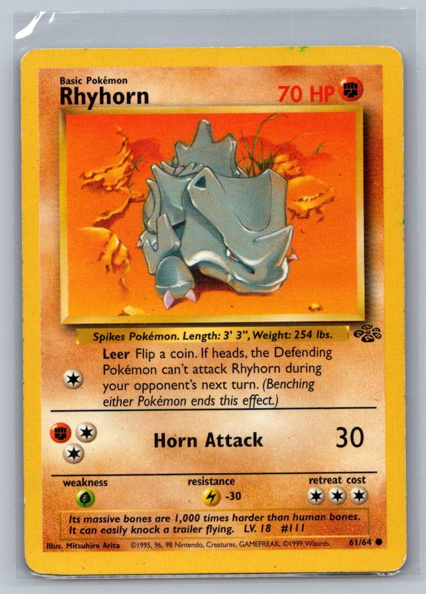 Rhyhorn Unlimited 61/64 Jungle LP