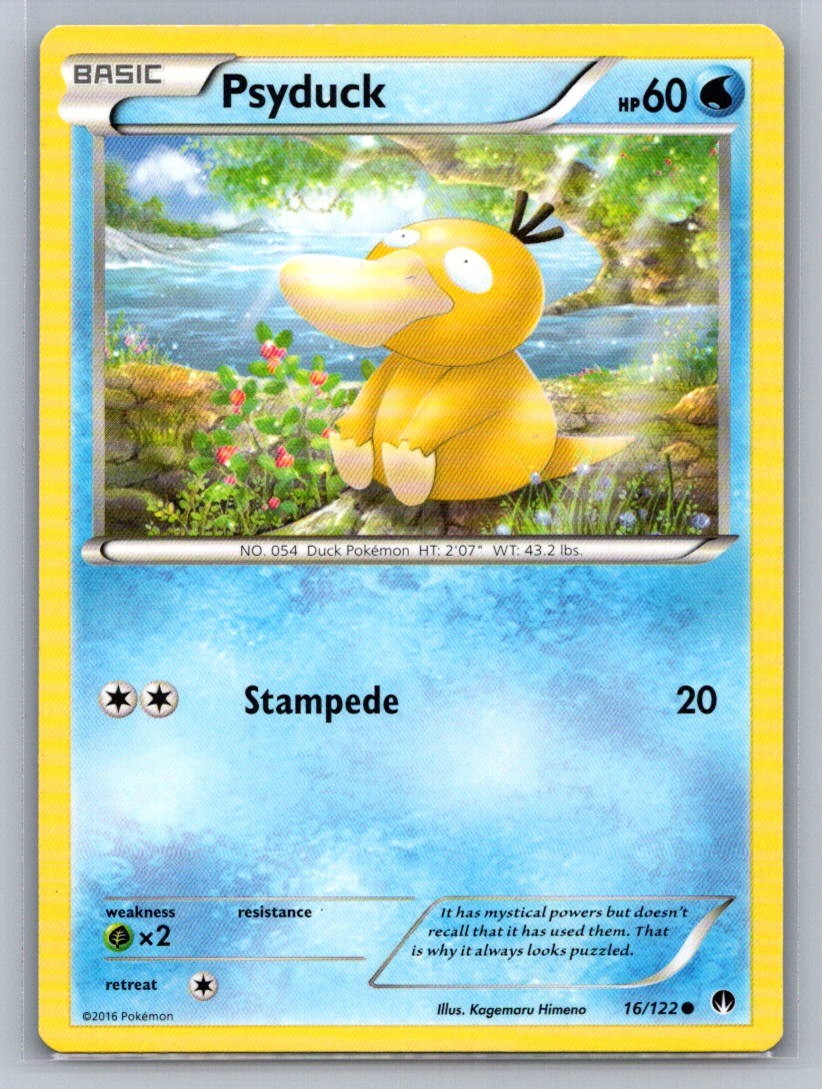 Psyduck Common 16/122 XY - BREAKpoint LP