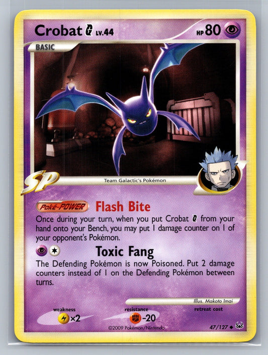 Crobat G Uncommon 47/127 Platinum NM