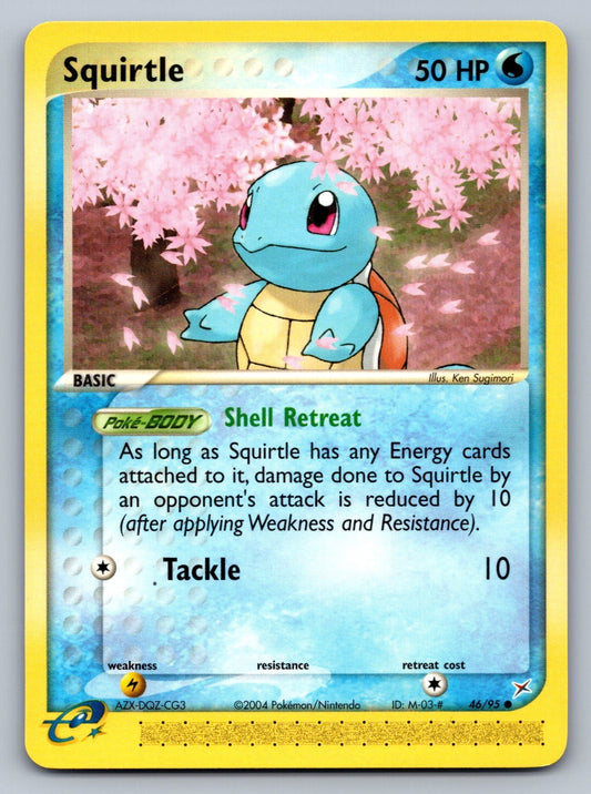 Squirtle Common 46/95 Team Magma vs Team Aqua NM