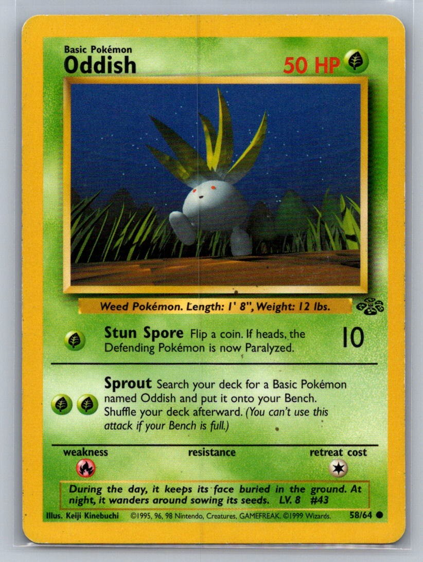 Oddish Unlimited Common 58/64 Jungle LP