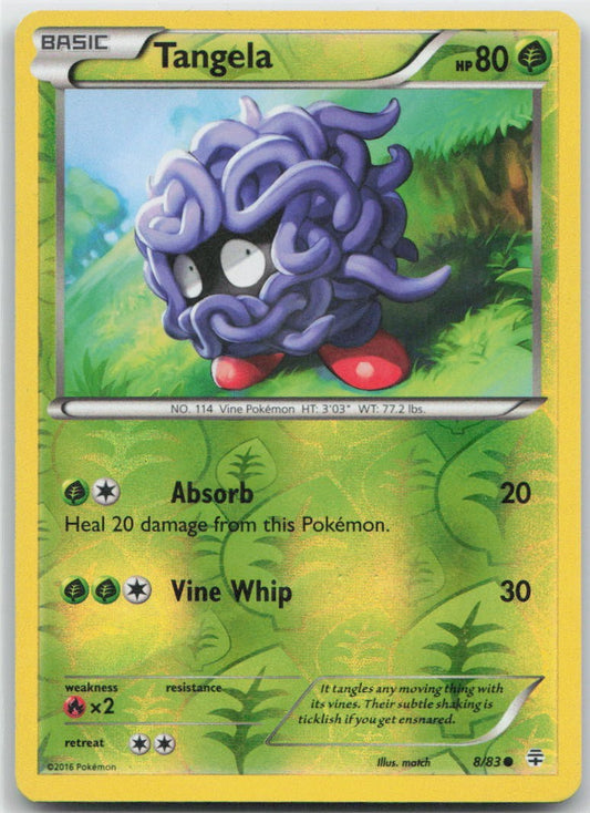 Tangela Reverse Holo Common 8/83 Generations NM