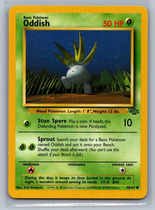 Oddish Unlimited Common 58/64 Jungle LP