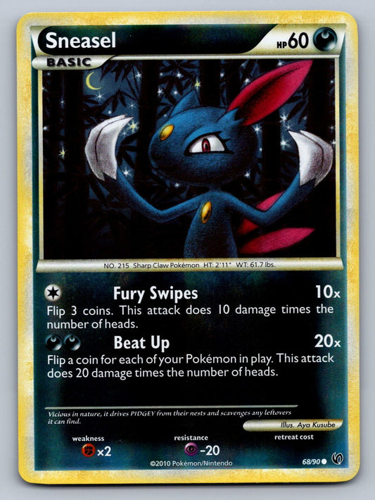 Sneasel Reverse Holo Common 68/90 Undaunted NM