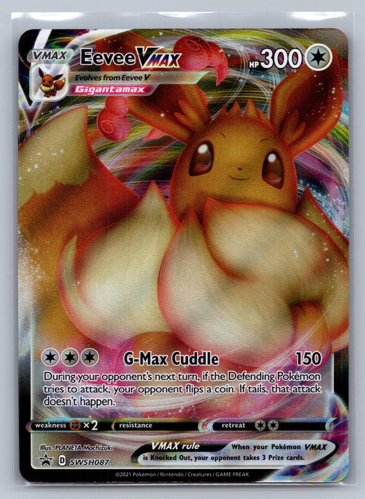 Eevee VMAX Holo Promo SWSH087 SWSH: Sword & Shield Promo Cards NM