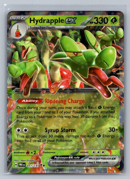 Hydrapple ex Holo Double Rare 011/131 SV: Prismatic Evolutions NM