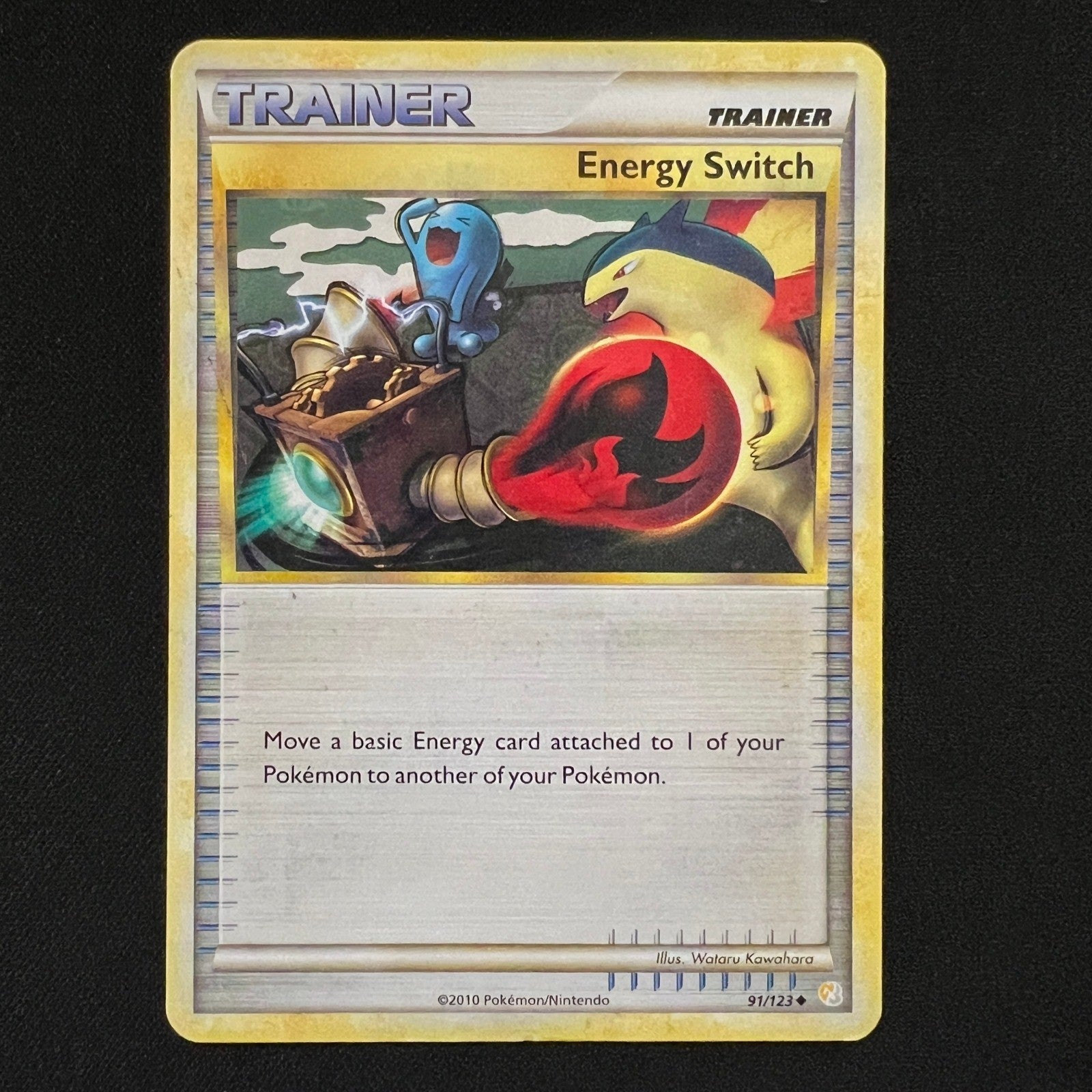 Energy Switch Regular Uncommon 91/123 HeartGold SoulSilver MP