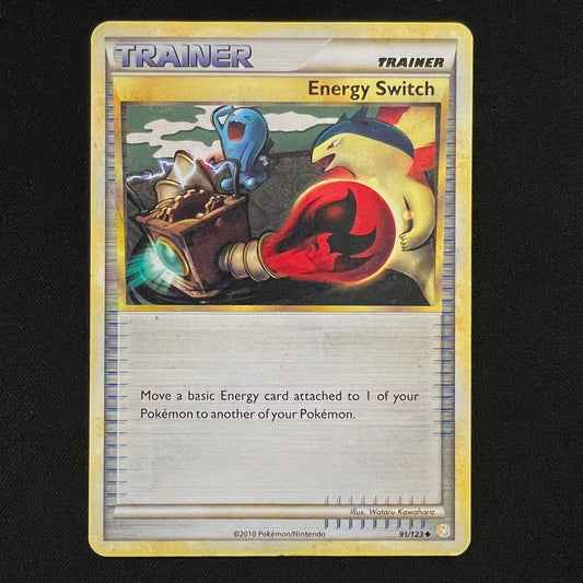 Energy Switch Regular Uncommon 91/123 HeartGold SoulSilver MP