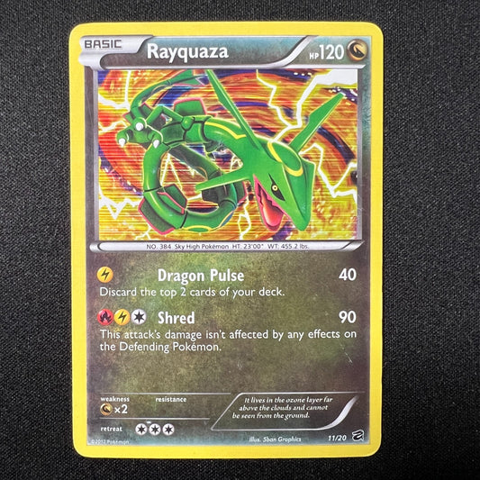 Pokemon - Rayquaza 11/20 Dragon Vault Holo LP