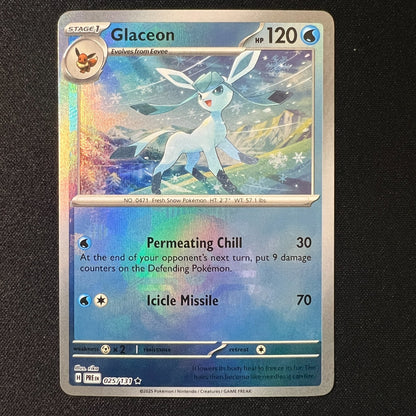 💧 Glaceon Poke Ball Reverse 25/131 – Prismatic Evolutions Pokemon Cards TCG NM